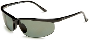 Ray Ban RB4021P Sunglasses - Black/Grey Lens